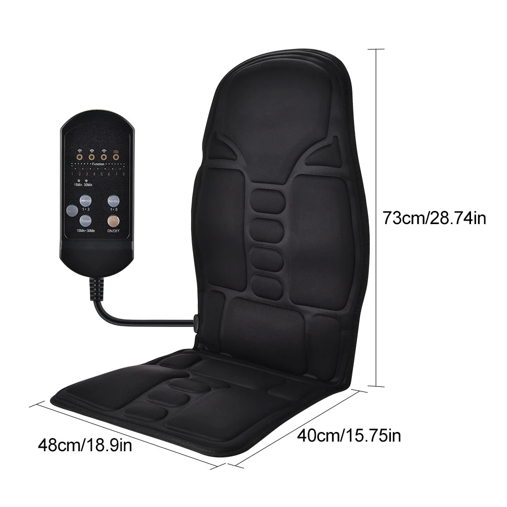 Electric Back Massager Chair Mat