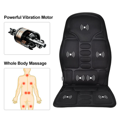 Electric Back Massager Chair Mat