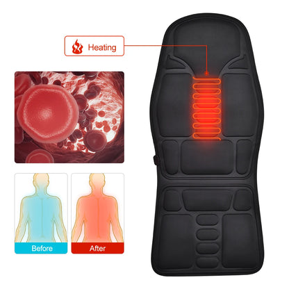 Electric Back Massager Chair Mat