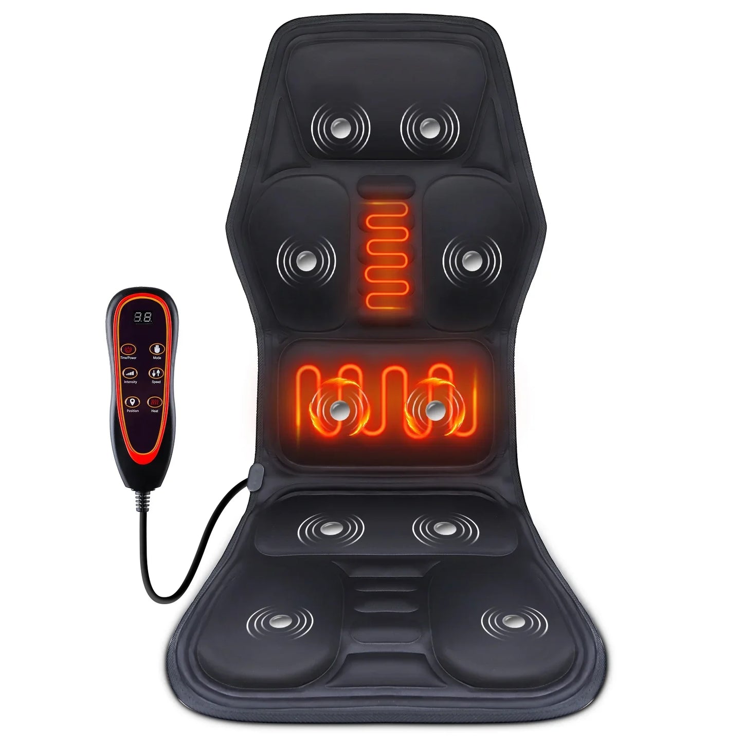 Electric Back Massager Chair Mat